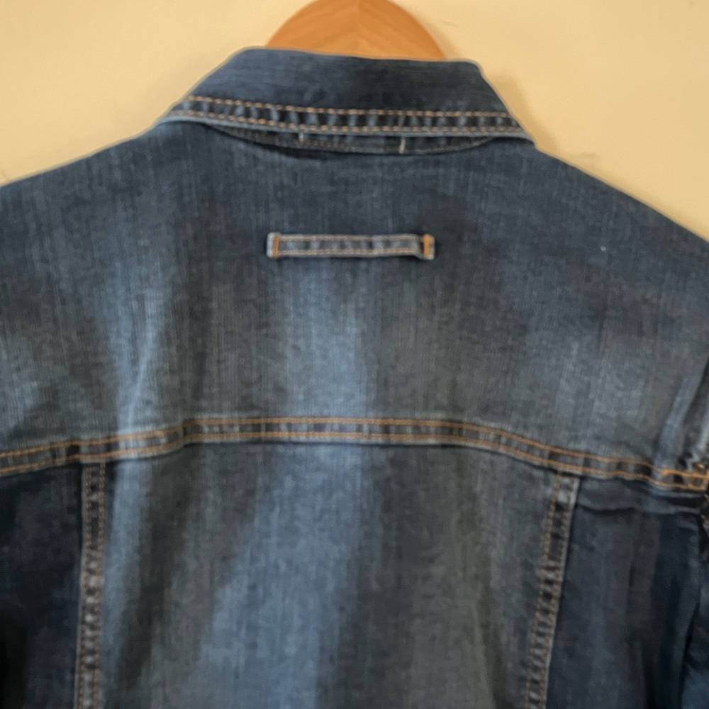 GINGERsnaps Brand Dark Denim Jacket Women’s Size Medium - Picture 5 of 16